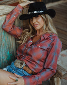 Women's The Oatman Bamboo Long Sleeve - Lasso - Dixxon Flannel Co.