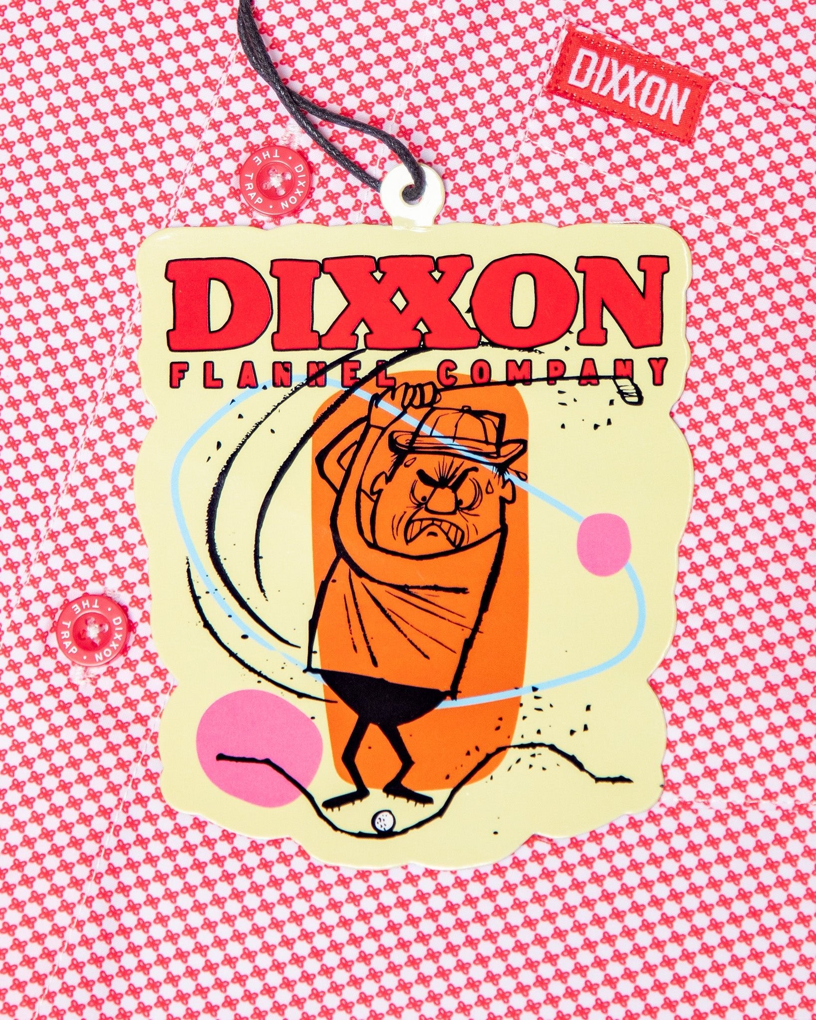 Women's The Trap Party Shirt - Red & White - Dixxon Flannel Co.