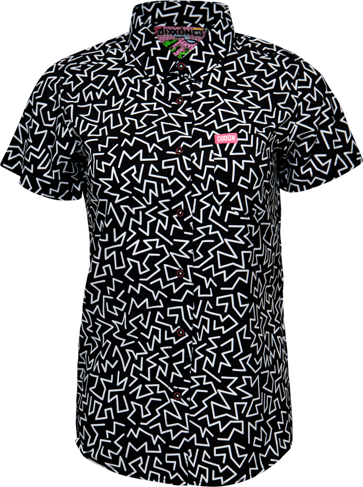 Women's The Zag Party Shirt - Black & White - Dixxon Flannel Co.