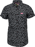 Women's The Zag Party Shirt - Black & White - Dixxon Flannel Co.