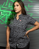 Women's The Zag Party Shirt - Black & White - Dixxon Flannel Co.