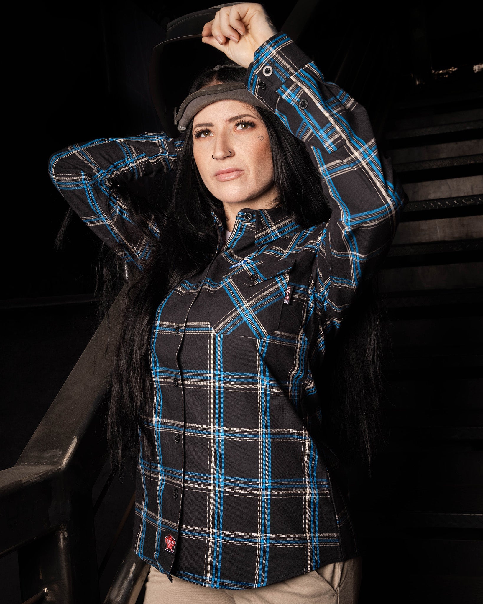 Chemise à carreaux femme - Flanelle 100% coton Chemise à carreaux femme - Flanelle 100% coton