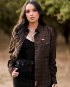 Women's Tobacco Flannel - Dixxon Flannel Co.