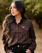 Women's Tobacco Flannel - Dixxon Flannel Co.