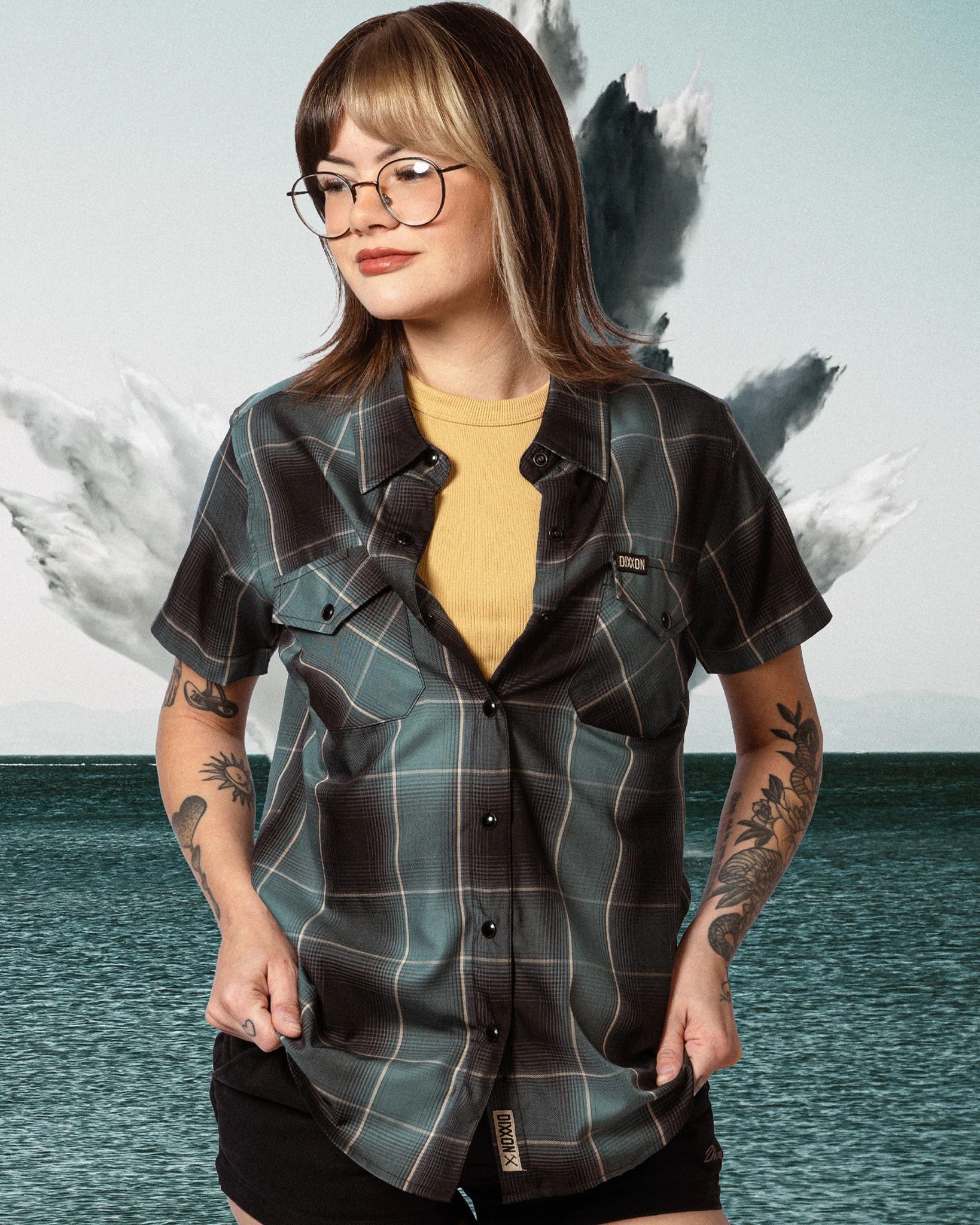 Women's Torpedo Bamboo Short Sleeve - Dixxon Flannel Co.
