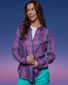 Women's Twilight Wedge Bamboo Long Sleeve - Dixxon Flannel Co.
