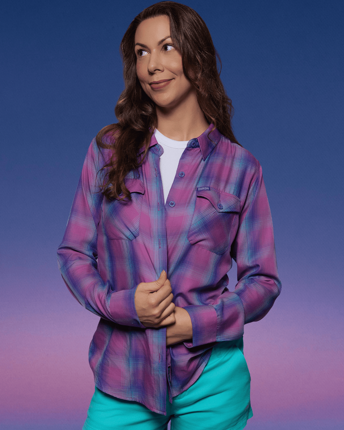 Women's Twilight Wedge Bamboo Long Sleeve - Dixxon Flannel Co. view 1