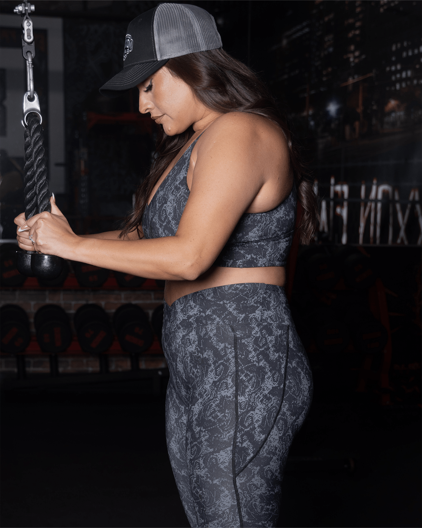 Women's Untamed Leggings - Gray Snakeskin - Dixxon Flannel Co.