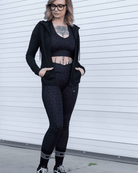 Women's Untamed Sports Bra - Black Leopard - Dixxon Flannel Co.