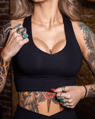 Women's Untamed Sports Bra - Panther - Dixxon Flannel Co.