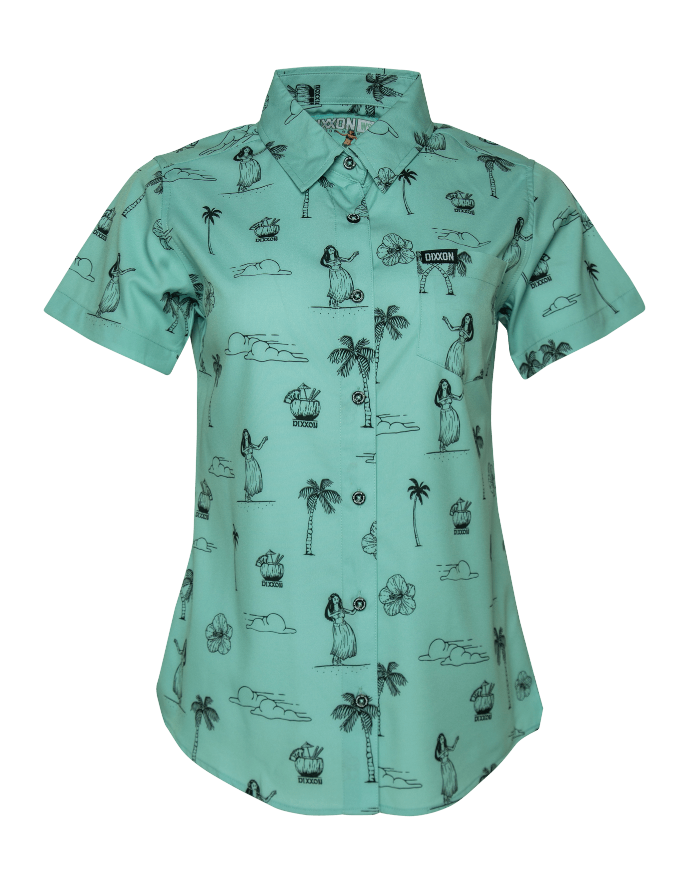 Women's Waimea Party Shirt - Dixxon Flannel Co.