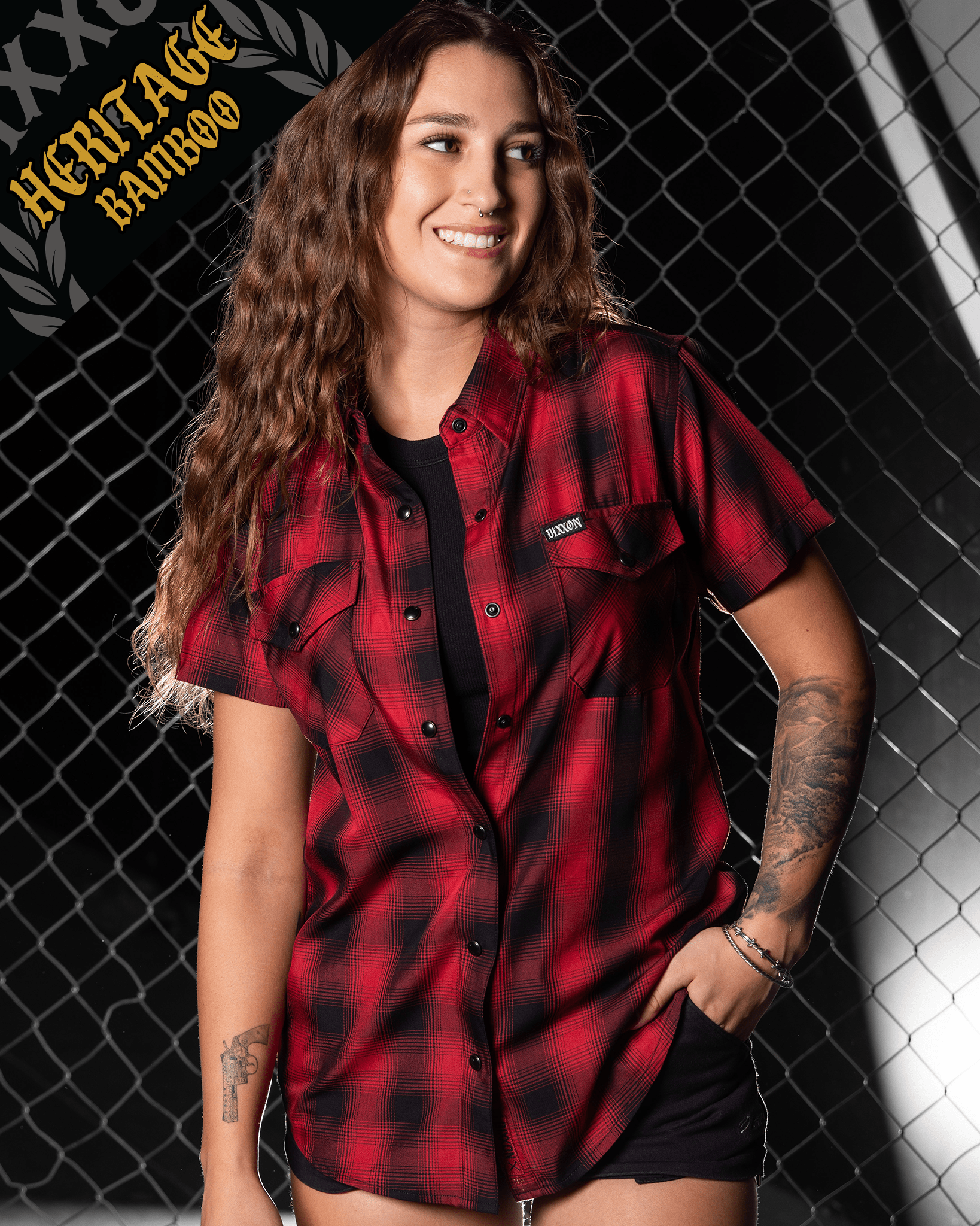 Women's Watts Heritage Bamboo Short Sleeve - Dixxon Flannel Co.