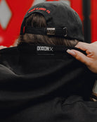 Women's White Corpo Lightweight Pullover Hoodie - Black - Dixxon Flannel Co.