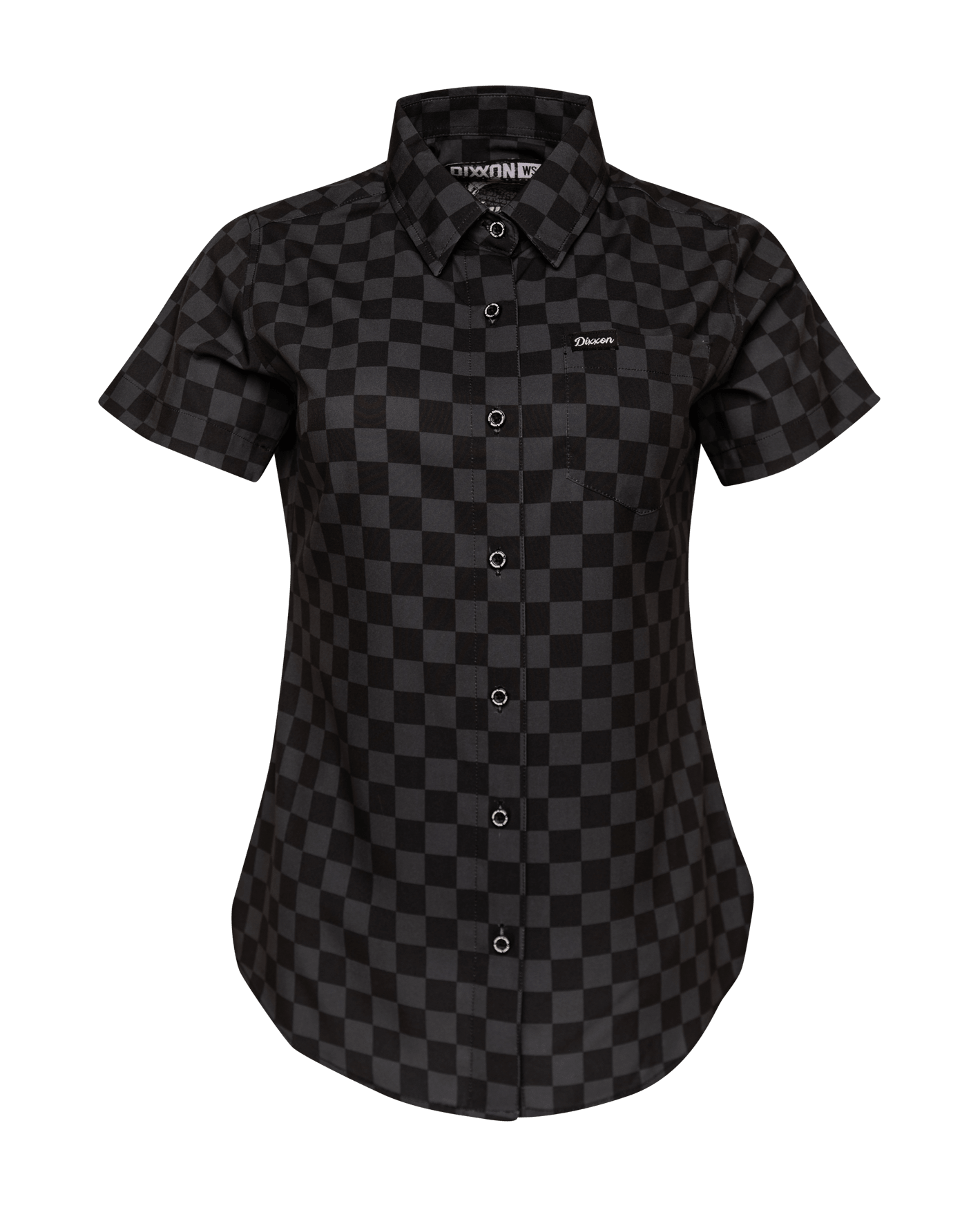 Women's Winner's Circle Party Shirt - Black & Gray - Dixxon Flannel Co.