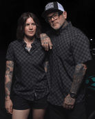 Women's Winner's Circle Party Shirt - Black & Gray - Dixxon Flannel Co.