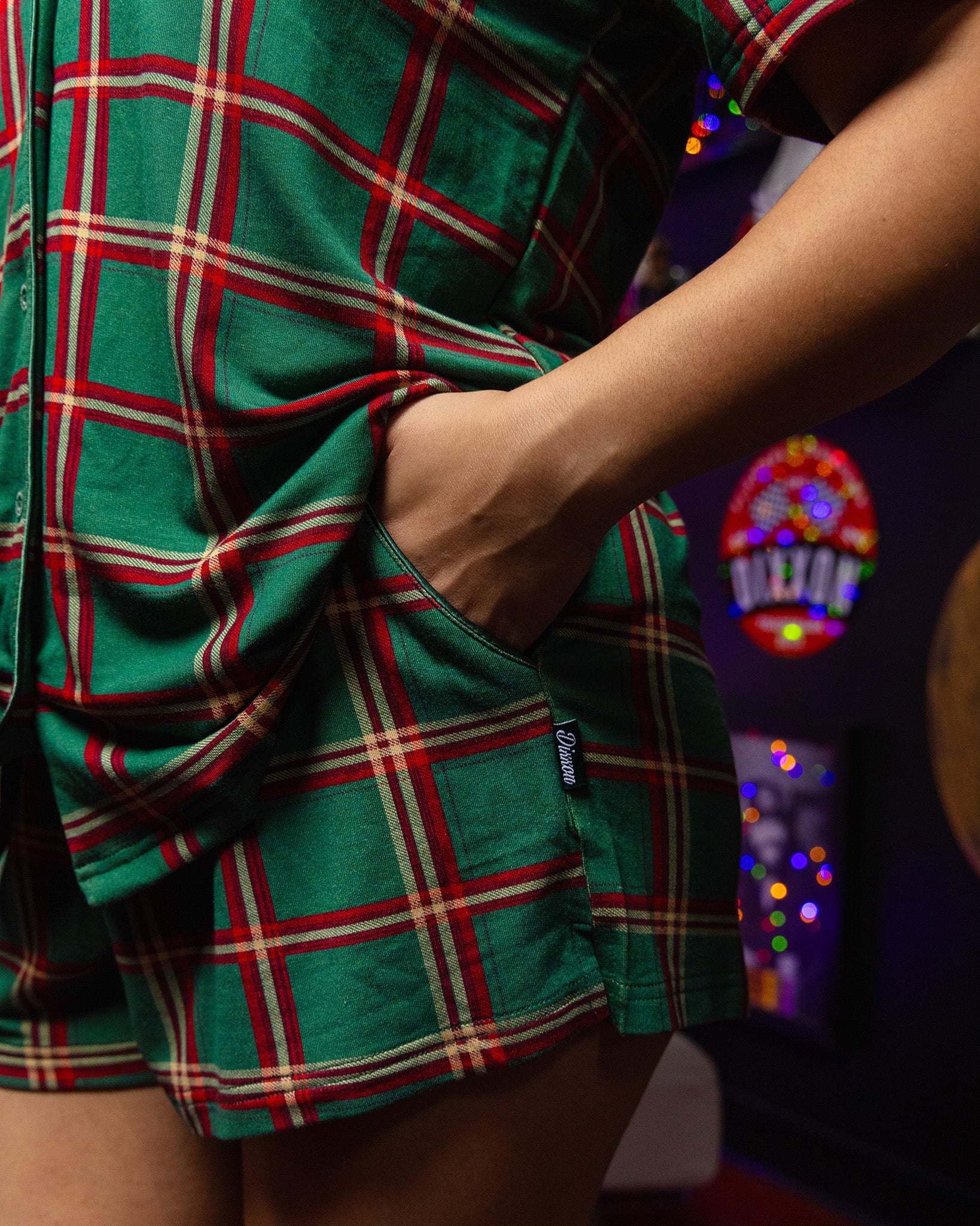 Women's Yuletide Pajama Shorts - view 3