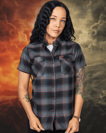 Women's Zac Brown Band – Love & Fear 2026 Short Sleeve Flannel Women's Zac Brown Band – Love & Fear 2026 Short Sleeve Flannel