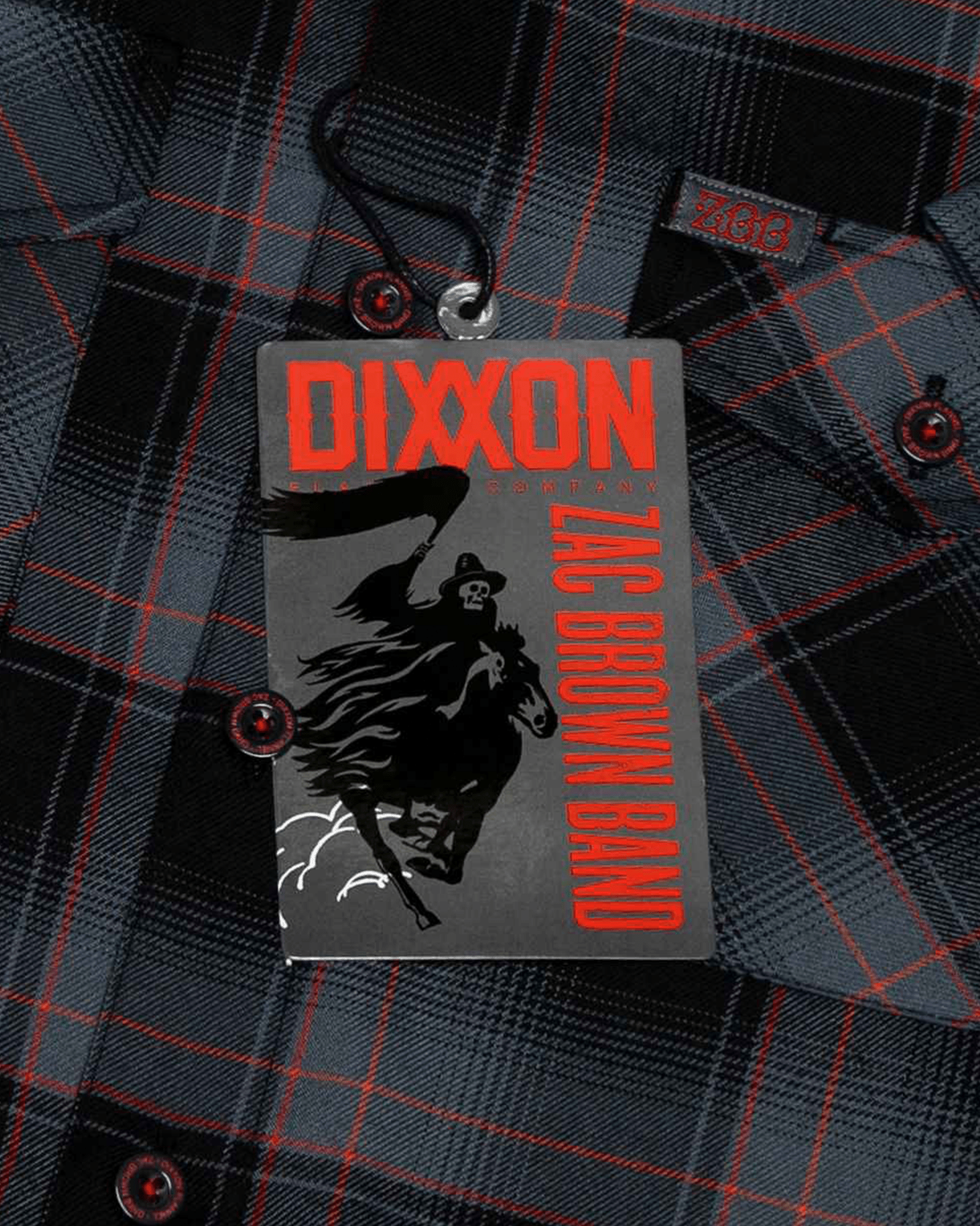 Women's Zac Brown Band – Love & Fear 2026 Short Sleeve Flannel - Dixxon Flannel Co.
