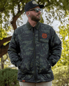 Woodland Diamond Stitch Quilted Jacket - Dixxon Flannel Co.