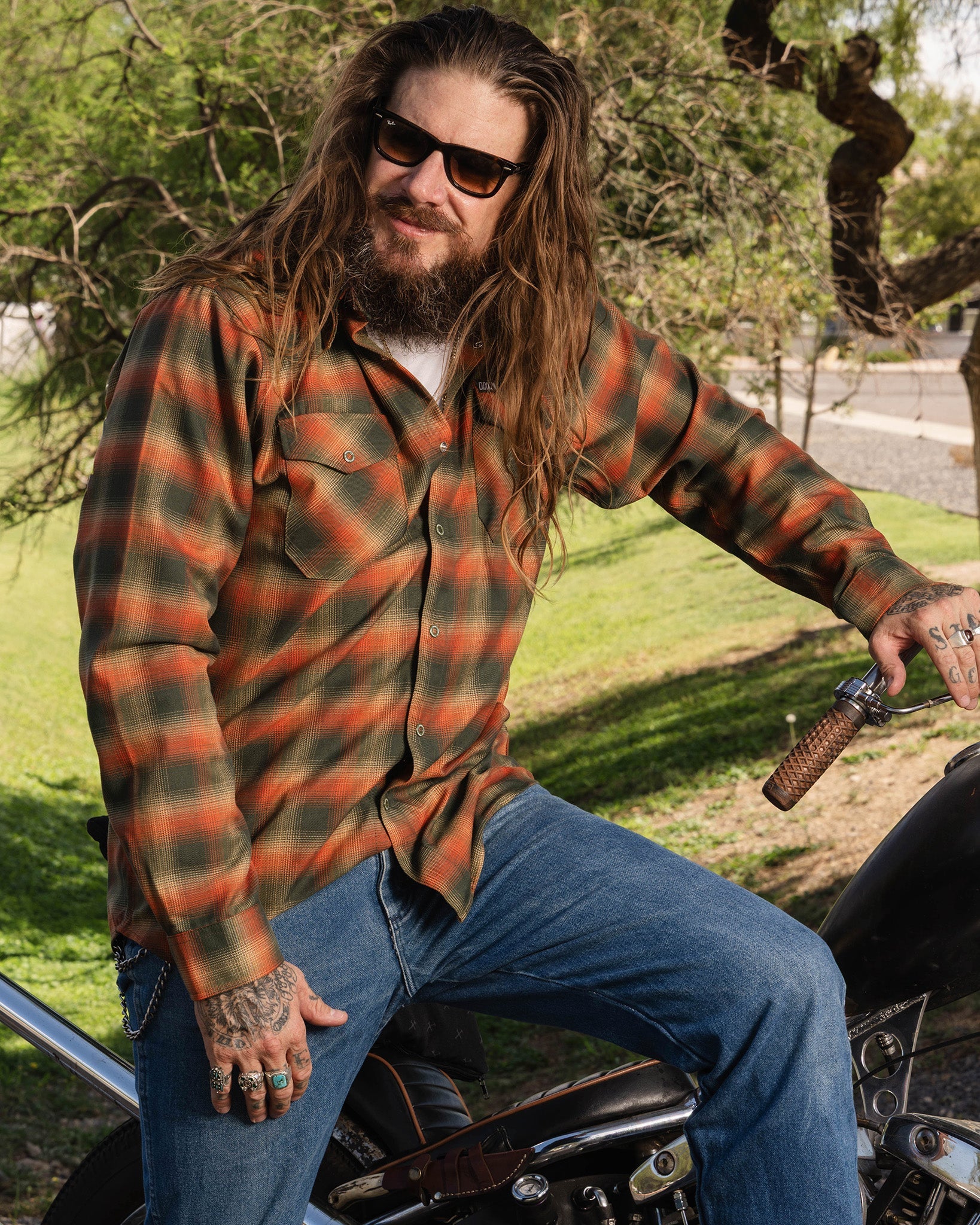 Dixxon Flannels Flannel And Biker Shorts Women's 4