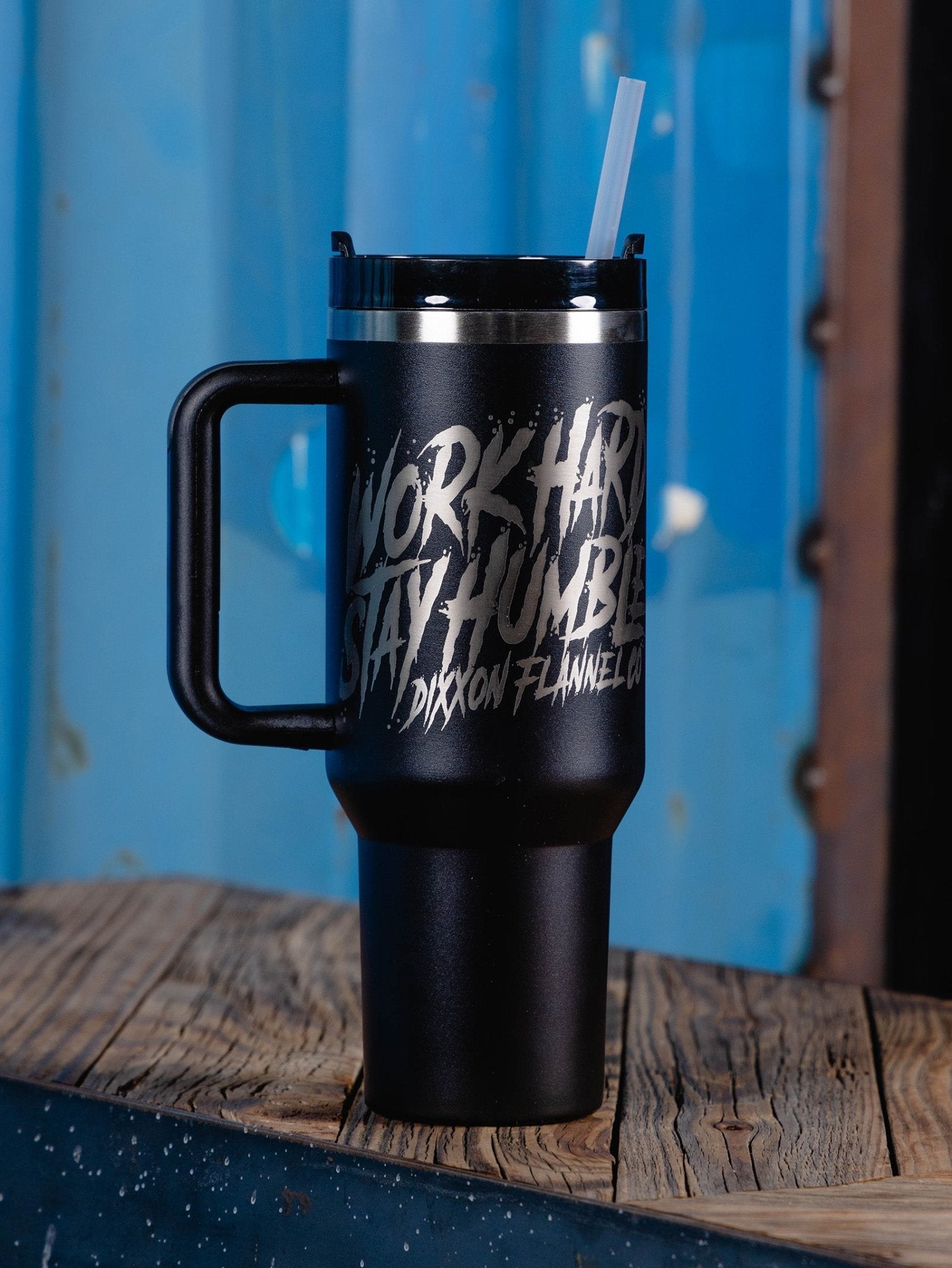 Work Hard Stay Humble Insulated Tumbler - Dixxon Flannel Co.