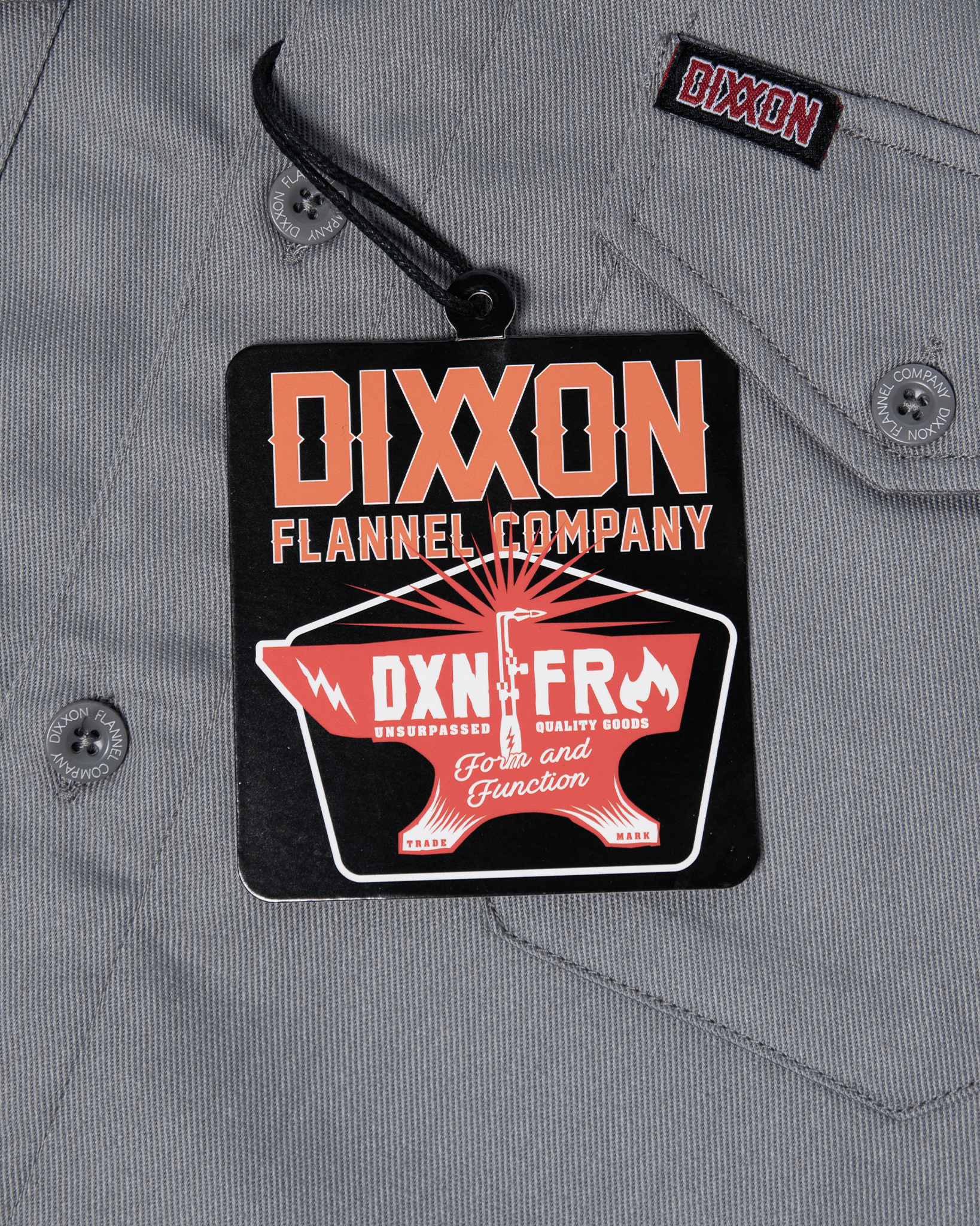 WorkForce FR Work Shirt - Gray - Dixxon Flannel Co. view 7