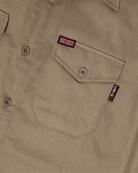 WorkForce FR Work Shirt - Khaki - Dixxon Flannel Co.