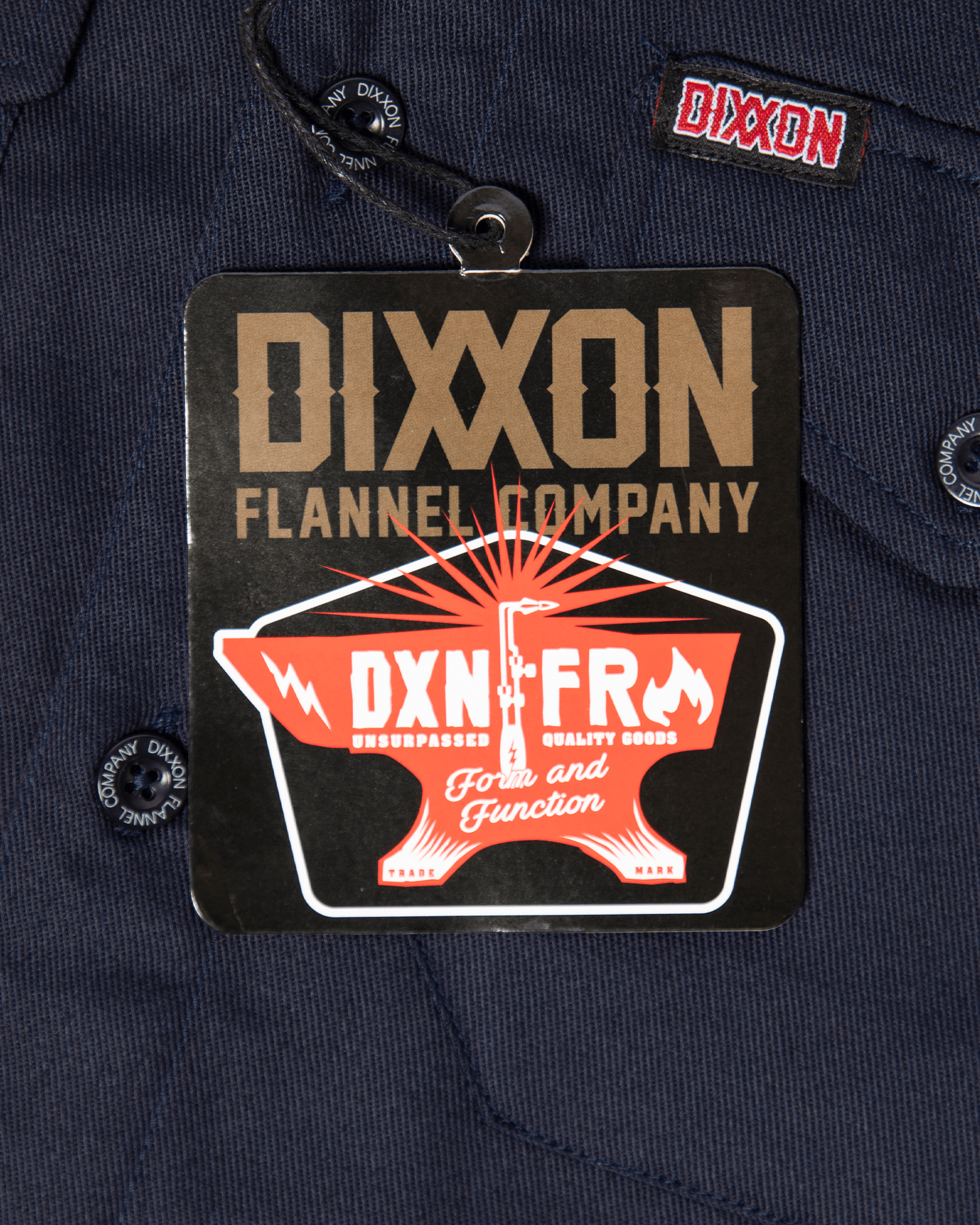 WorkForce FR Work Shirt - Navy - Dixxon Flannel Co. view 7
