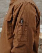 WorkForce Long Sleeve Work Shirt - Brown - Dixxon Flannel Co.