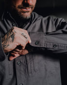 WorkForce Long Sleeve Work Shirt - Gray - Dixxon Flannel Co.