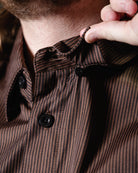 WorkForce Short Sleeve Work Shirt - Brown & Black - Dixxon Flannel Co.