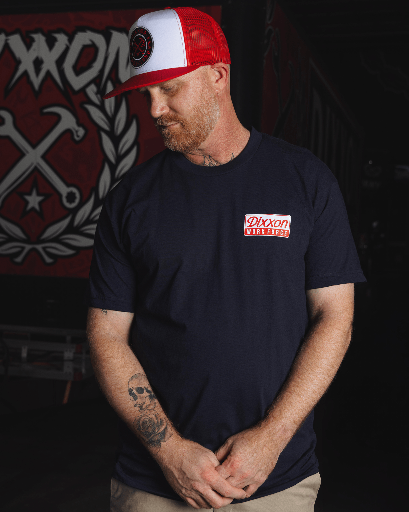 Workforce T-Shirt - Navy - Dixxon Flannel Co. view 3