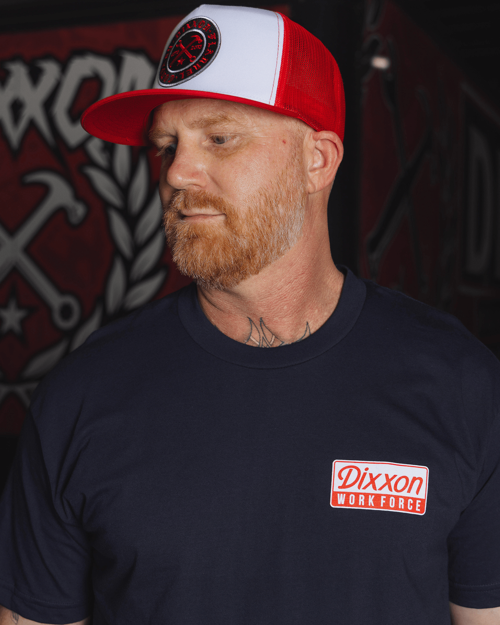 Workforce T-Shirt - Navy - Dixxon Flannel Co. view 5