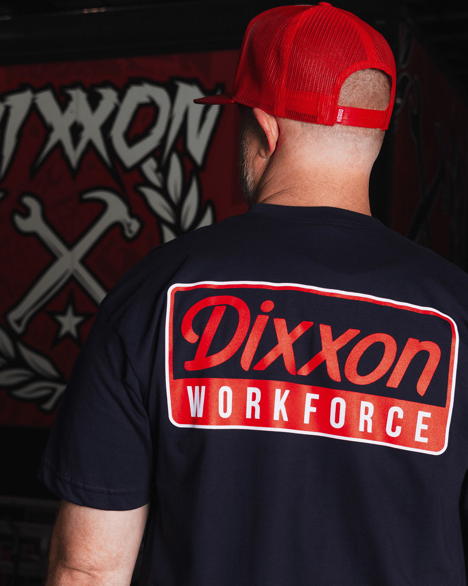 Workforce T-Shirt - Navy - Dixxon Flannel Co. view 2