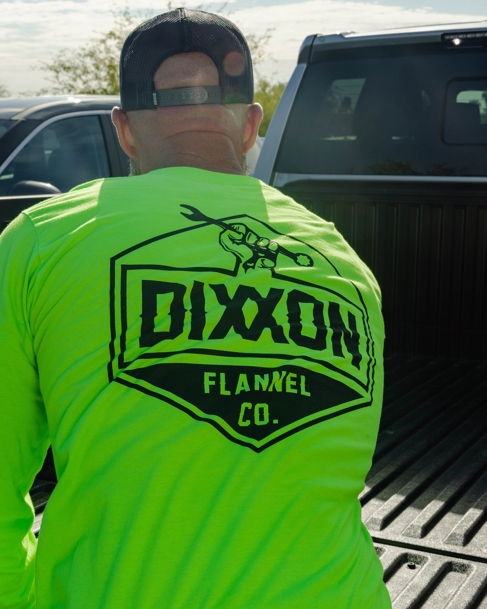 Working Class Hi Vis Long Sleeve T-Shirt - Safety Green - Dixxon Flannel Co.
