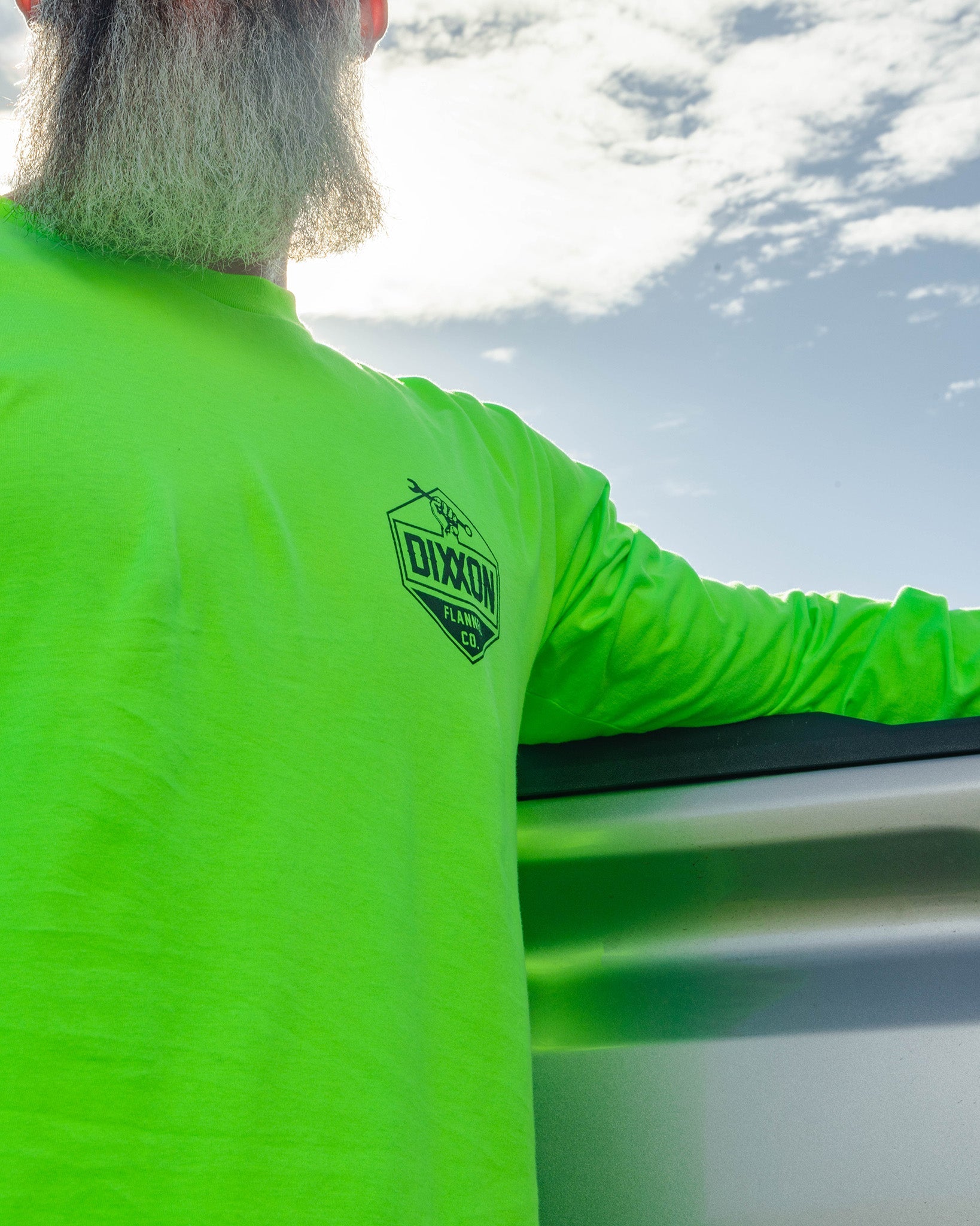 Working Class Hi Vis Long Sleeve T-Shirt - Safety Green - Dixxon Flannel Co.
