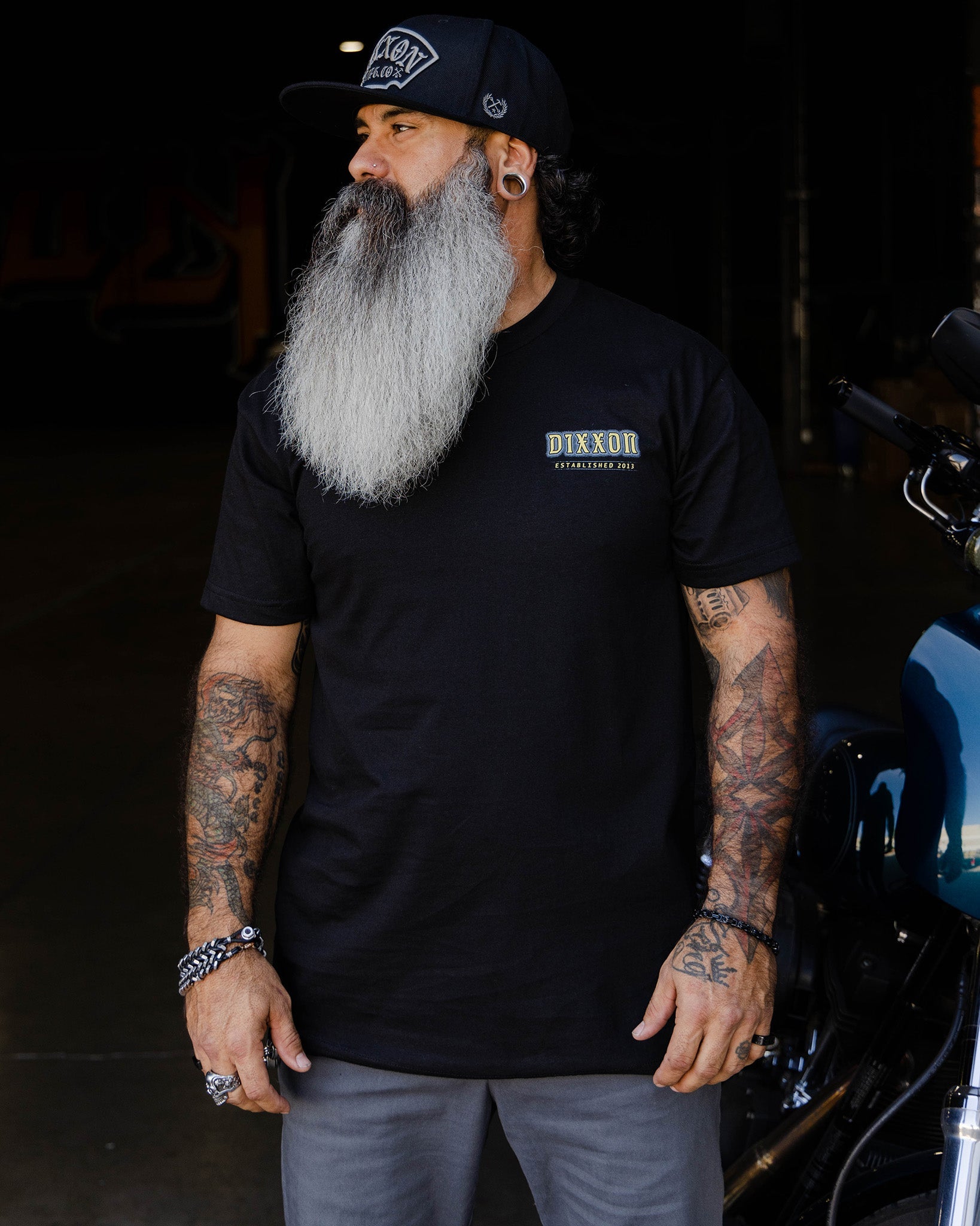 Yellow Motorhead Tee - Black: Dixxon's Rock Collection