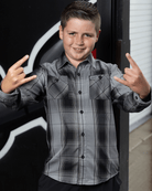 Youth Asphalt Bamboo Long Sleeve - Dixxon Flannel Co.
