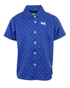 Youth Avery Short Sleeve - Blue & Gray - Dixxon Flannel Co.