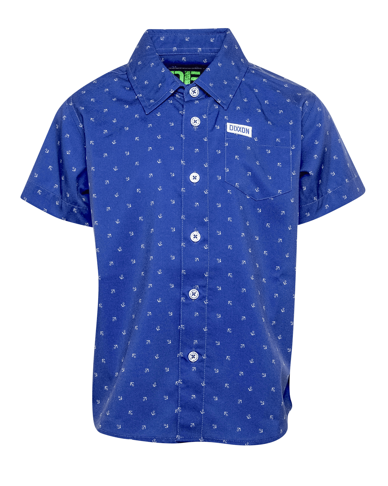 Youth Avery Short Sleeve - Blue & Gray - Dixxon Flannel Co.