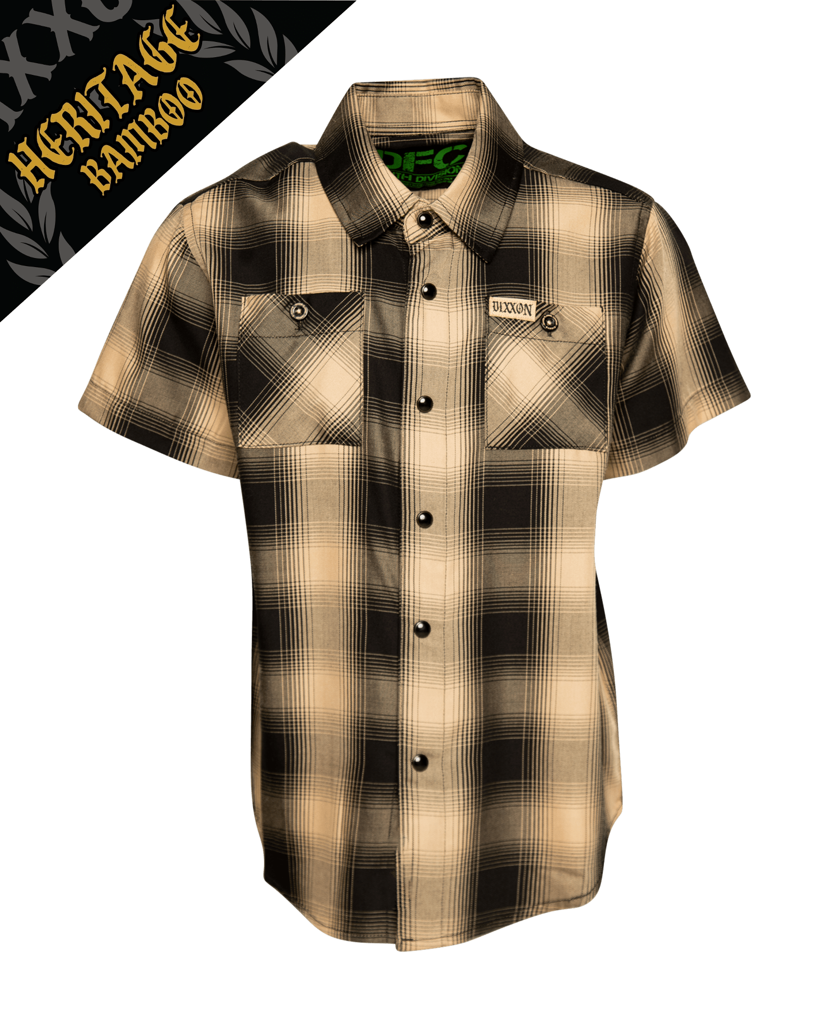 Youth Barrio Heritage Bamboo Short Sleeve - Dixxon Flannel Co.