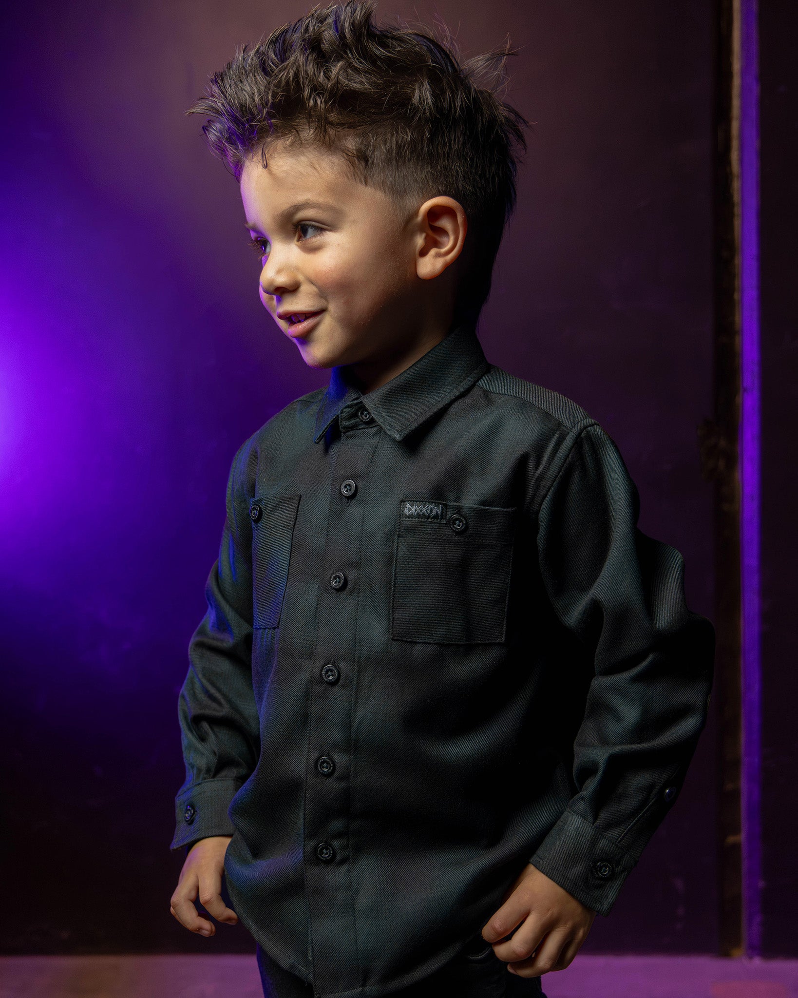 Youth Black Forest Flannel - Dixxon Flannel Co.