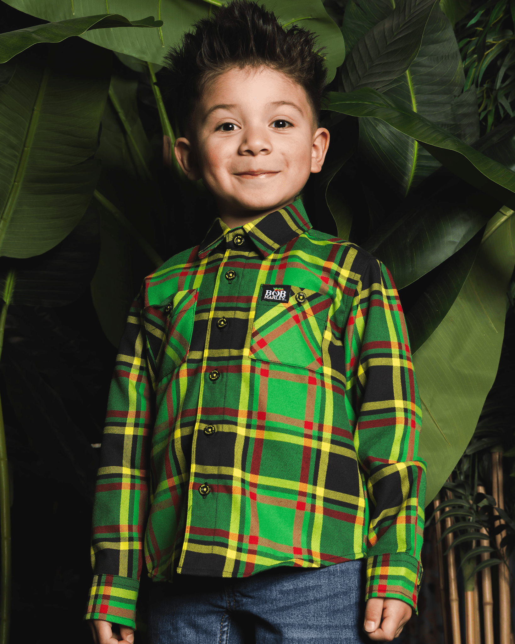 Youth Bob Marley 2026 Flannel - Dixxon Flannel Co.
