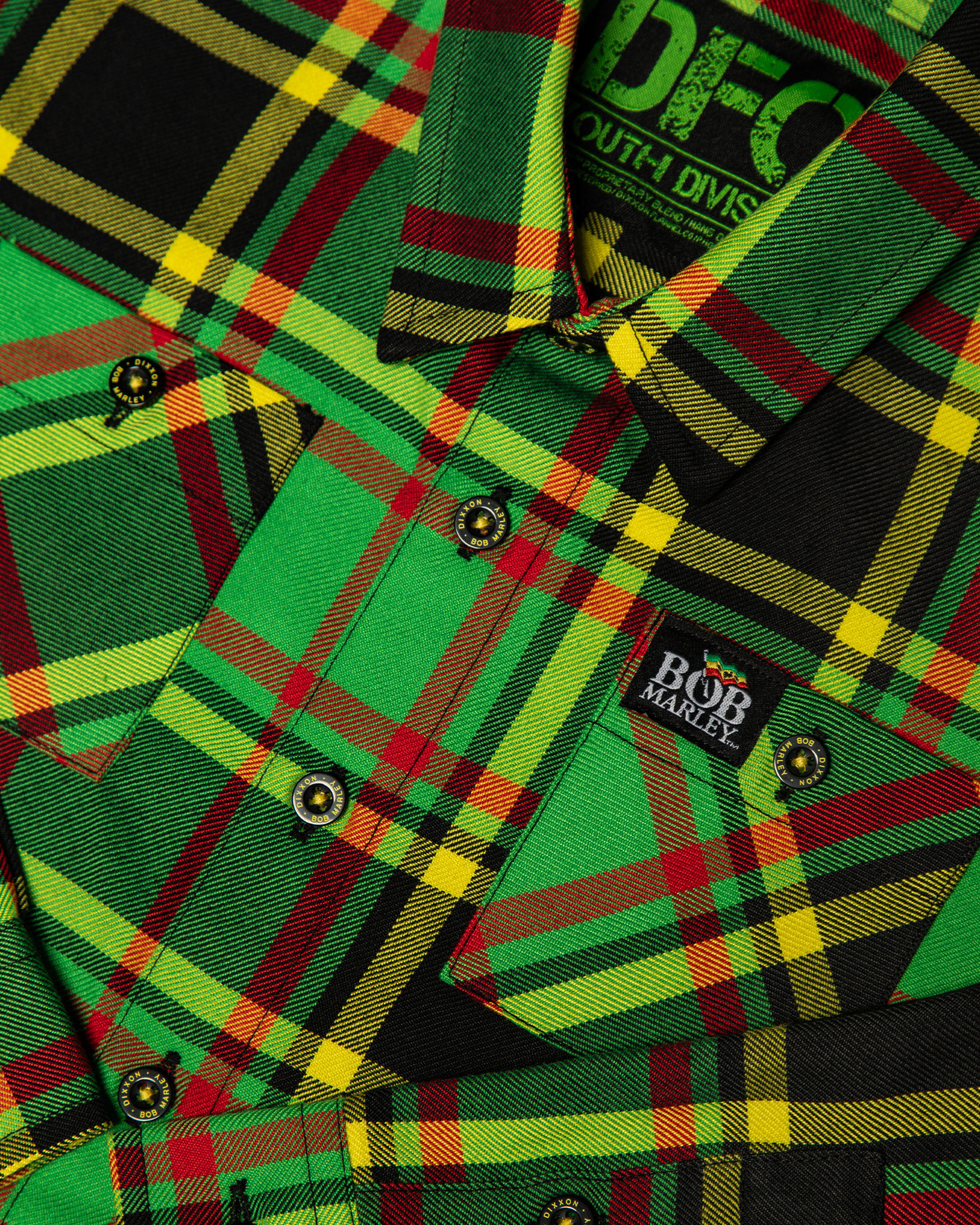 Youth Bob Marley 2026 Flannel - Dixxon Flannel Co.