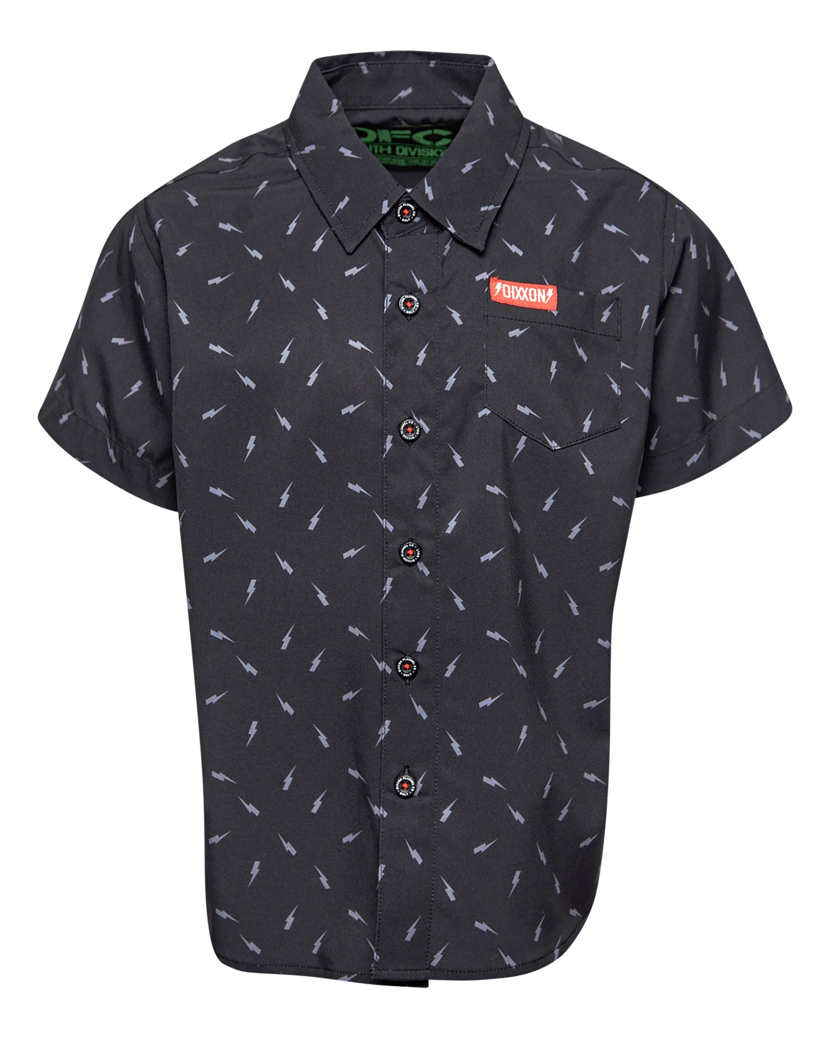 Youth Bolt Party Shirt - Black & Gray - Dixxon Flannel Co.