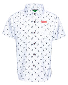 Youth Bolt Party Shirt - Black & White - Dixxon Flannel Co.