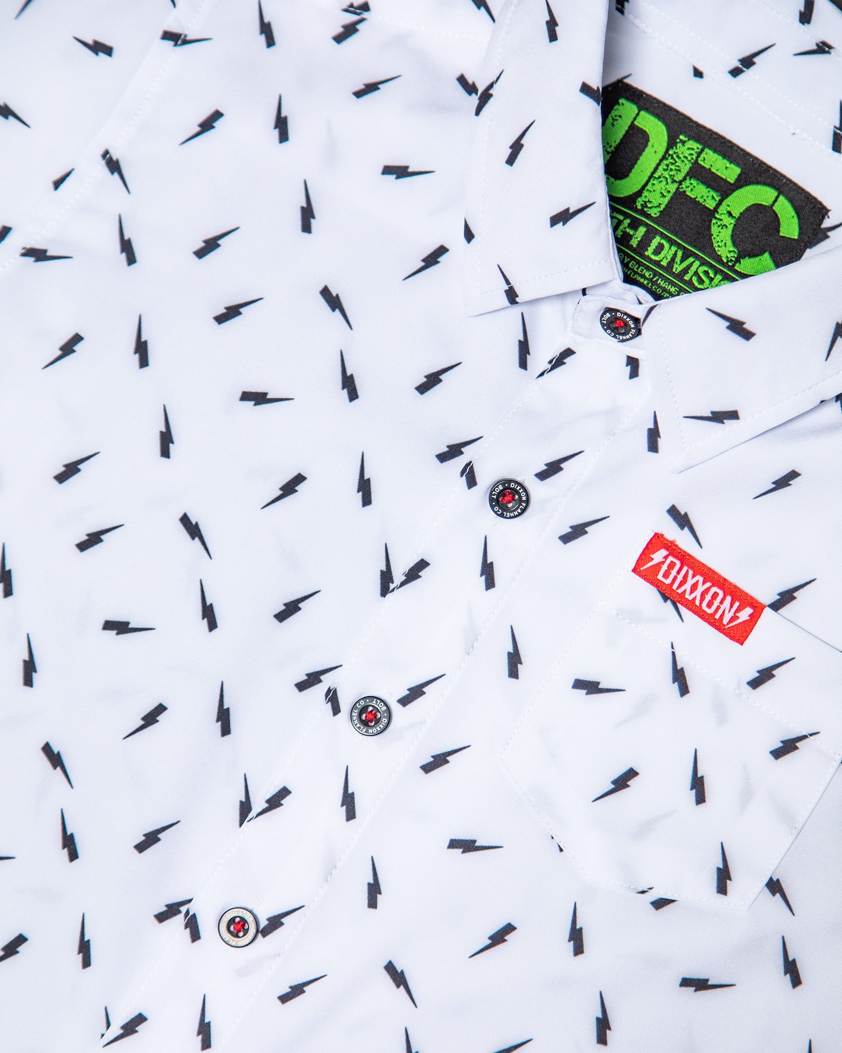 Youth Bolt Party Shirt - Black & White - Dixxon Flannel Co.