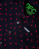 Youth Bolt Short Sleeve - Black & Red - Dixxon Flannel Co.