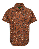 Youth Cougar Hunter Party Shirt - Brown - Dixxon Flannel Co.