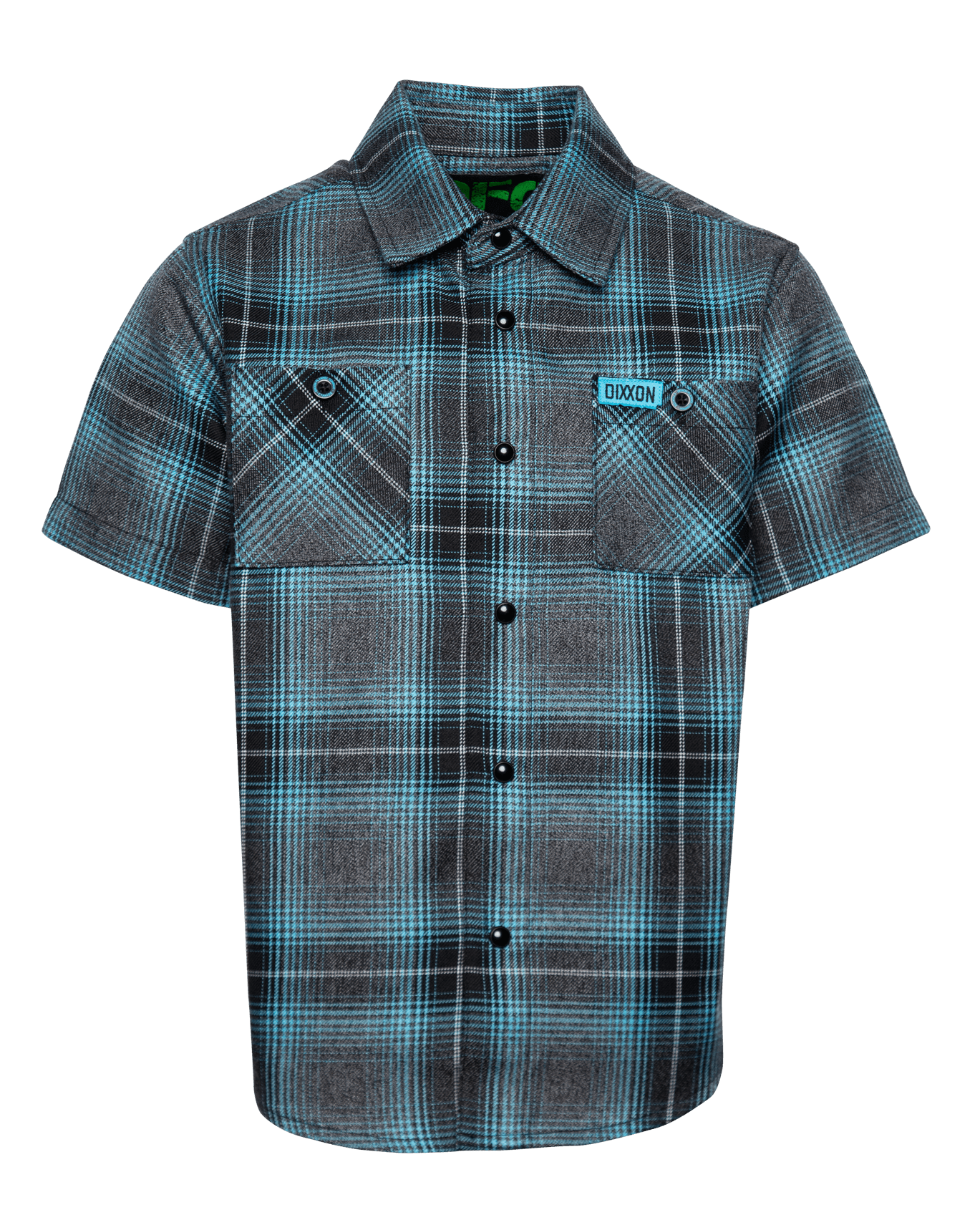 Youth Cyanide 3.0 Short Sleeve Flannel - Dixxon Flannel Co. view 1